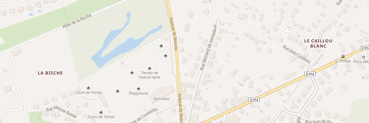 Plan du 4 Rue de Beaune à Rilhac-Rancon