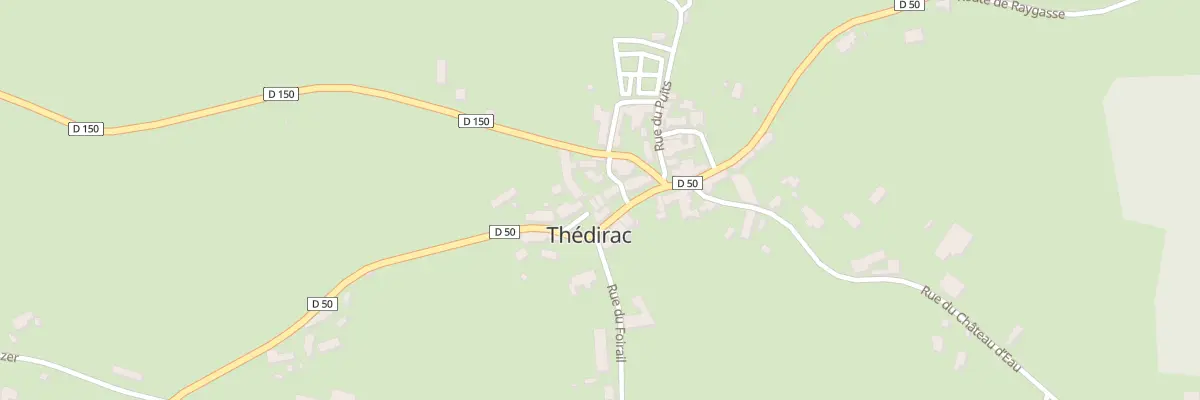 Plan du 4 Pl de l’Église à Thédirac