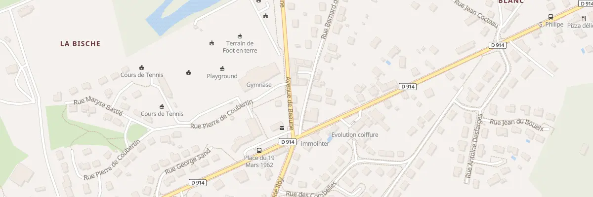 Plan du 1A Rue Bernard de Ventadour à Rilhac-Rancon