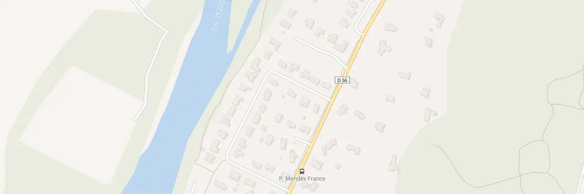 Plan du 23 Rue Pierre Mendés France à Muret