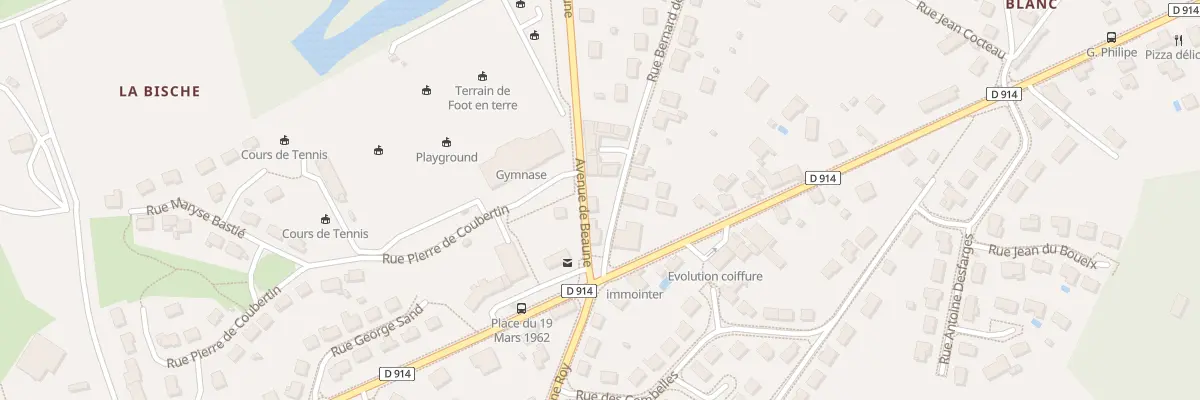 Plan du 1B Rue Bernard de Ventadour à Rilhac-Rancon