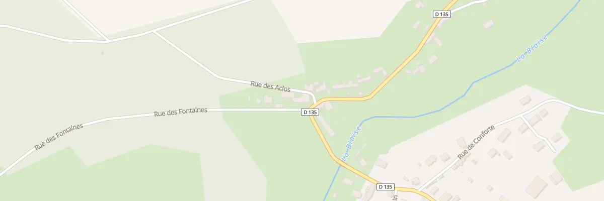 Plan du 2 Rue des Fontaines à Tréon