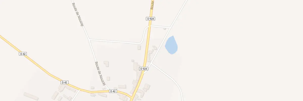 Plan du 22 Rte de Châteaudun à Moisy