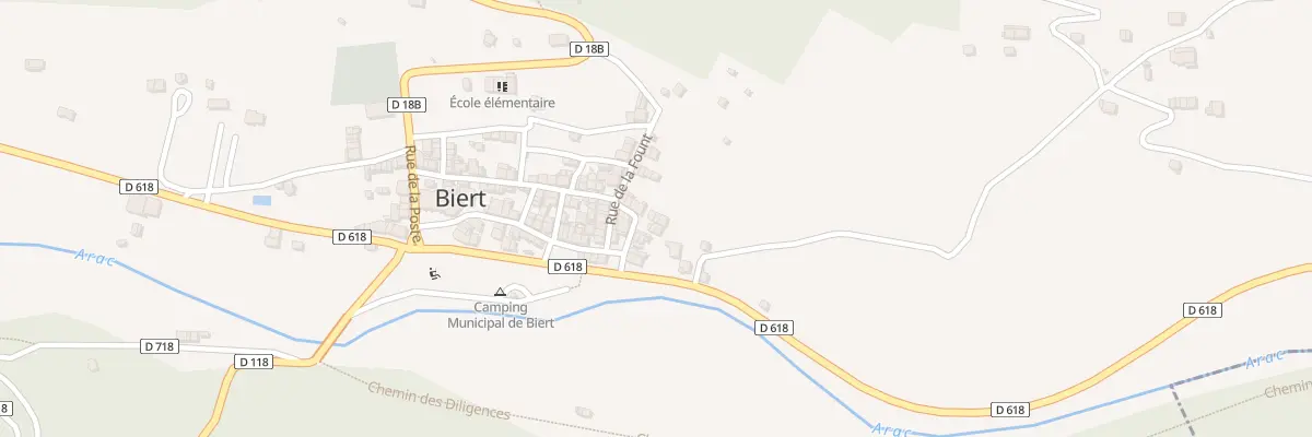 Plan du 321 Village à Biert