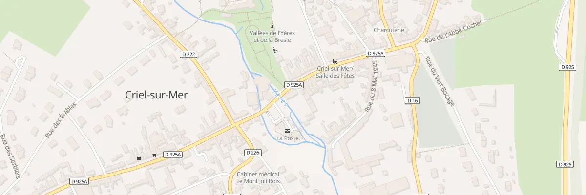 Plan du 54 Rue de la Libération à Criel-sur-Mer
