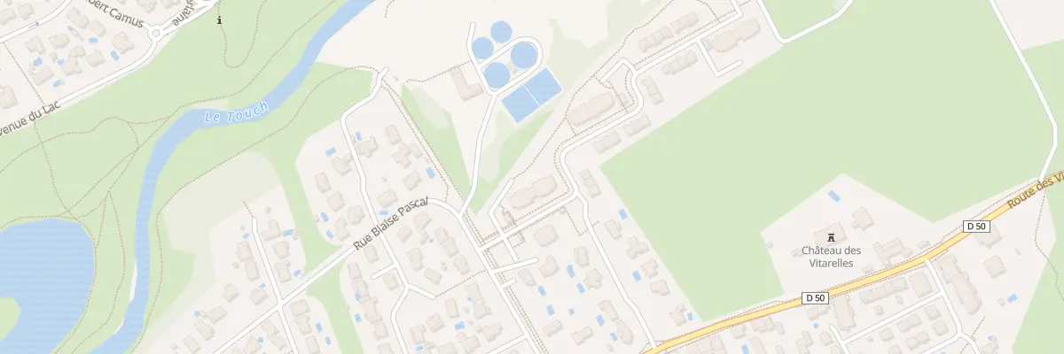 Plan du 1 Rue Voltaire à Plaisance-du-Touch