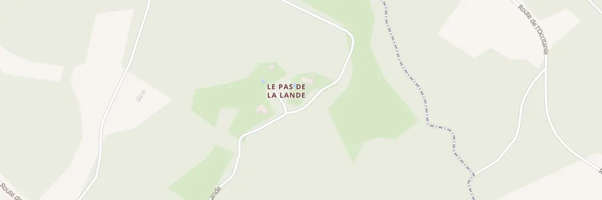 Plan du 329 Le Pas de Lalande à Groléjac