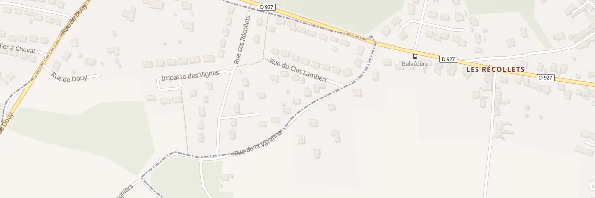 Plan du 12 Rue de la Varenne à La Chapelle-du-Noyer