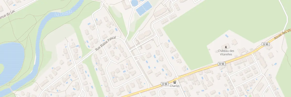 Plan du 2 Rue Voltaire à Plaisance-du-Touch
