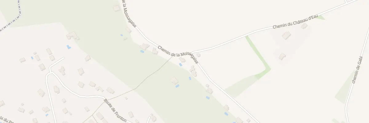 Plan du 520 Che de la Moissagaise à Pompignan