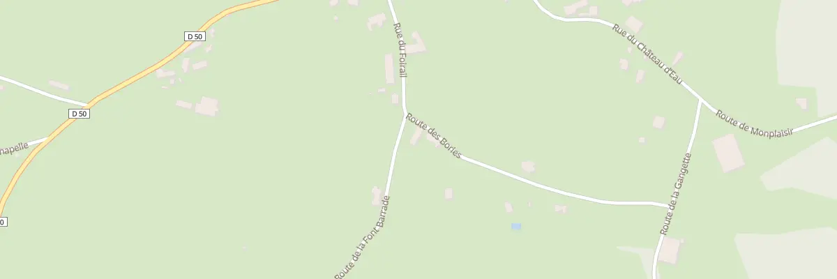 Plan du 34 Rte des Bories à Thédirac