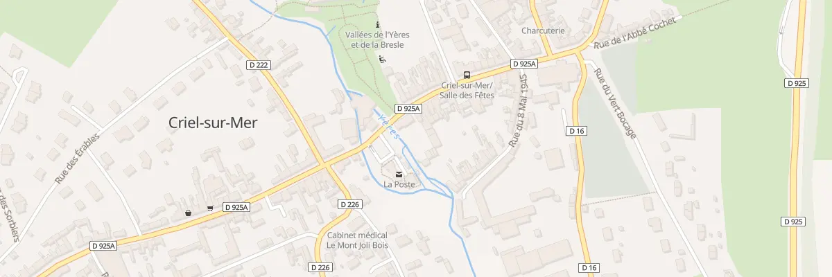 Plan du 56D Rue de la Libération à Criel-sur-Mer