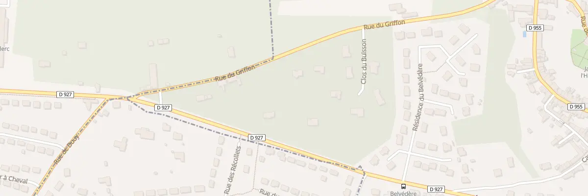 Plan du 22B Rue du Griffon à Châteaudun