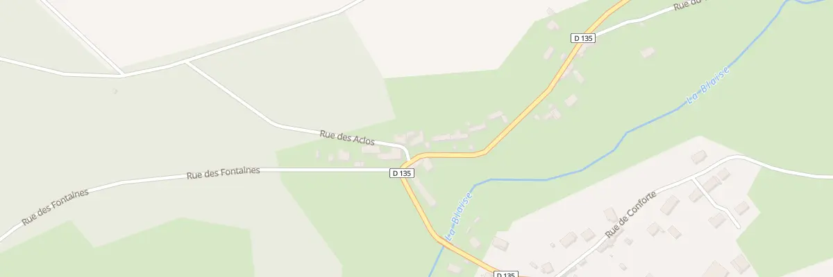 Plan du 2 Rue des Aclos à Tréon