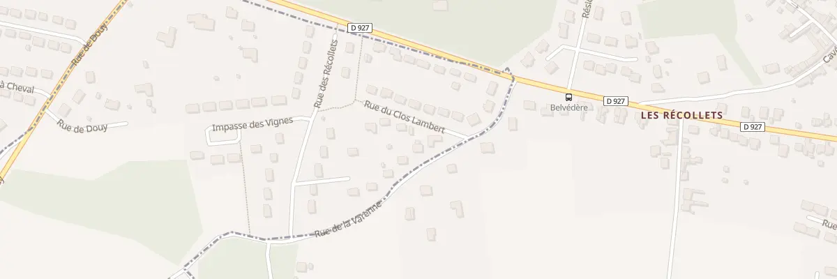 Plan du 10 Rue de la Varenne à La Chapelle-du-Noyer