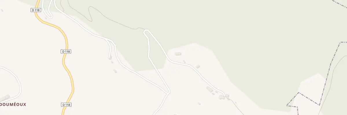 Plan du 347 La Bouiche à Biert