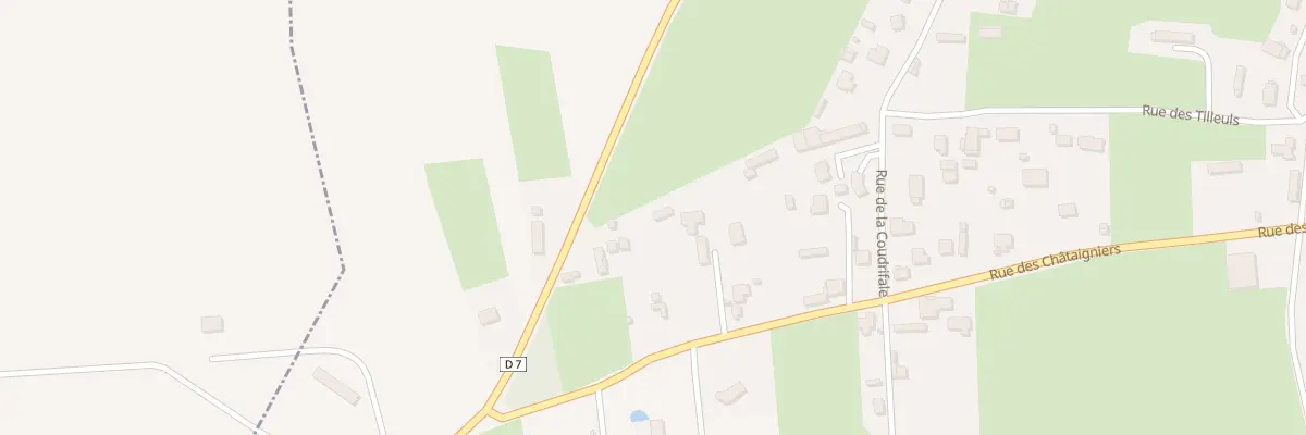Plan du 264 Rte de la Forge à Catenay