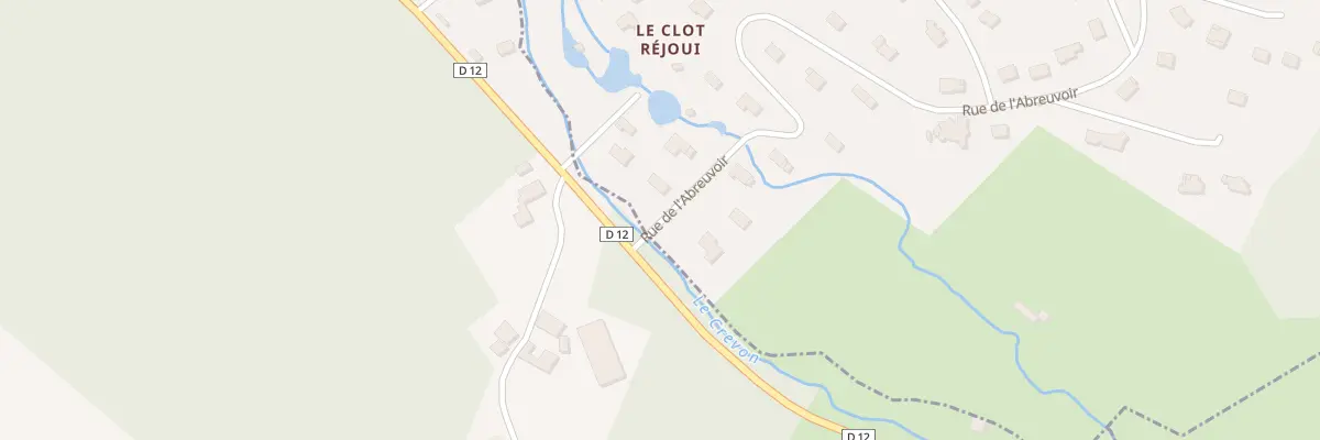 Plan du 43 Rue de l’Abreuvoir à Blainville-Crevon