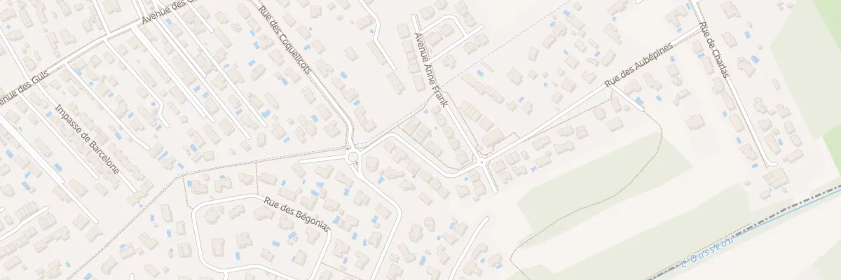 Plan du 12 Rue des Aubépines à Plaisance-du-Touch