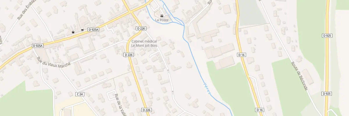 Plan du 12 Rue du Moulin de Haut à Criel-sur-Mer