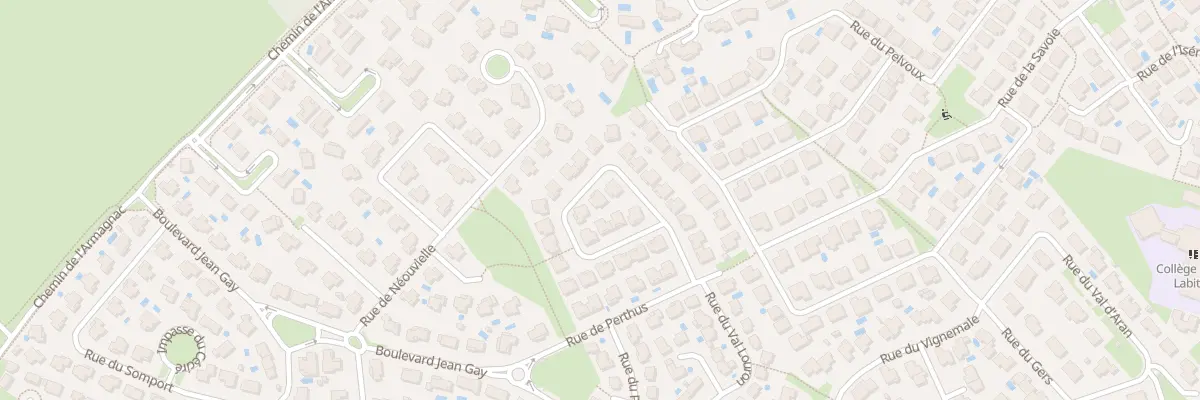 Plan du 9 Rue du Pic de la Gela à Tournefeuille