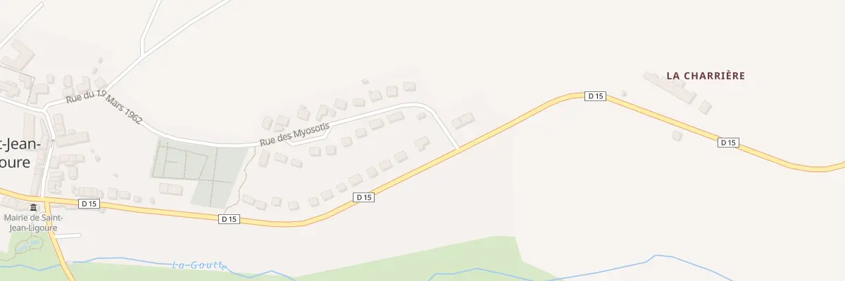 Plan du 5165I Av des Erables à Saint-Jean-Ligoure