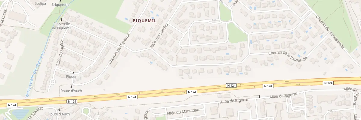 Plan du 26 All de la Côte d’Argent à Colomiers