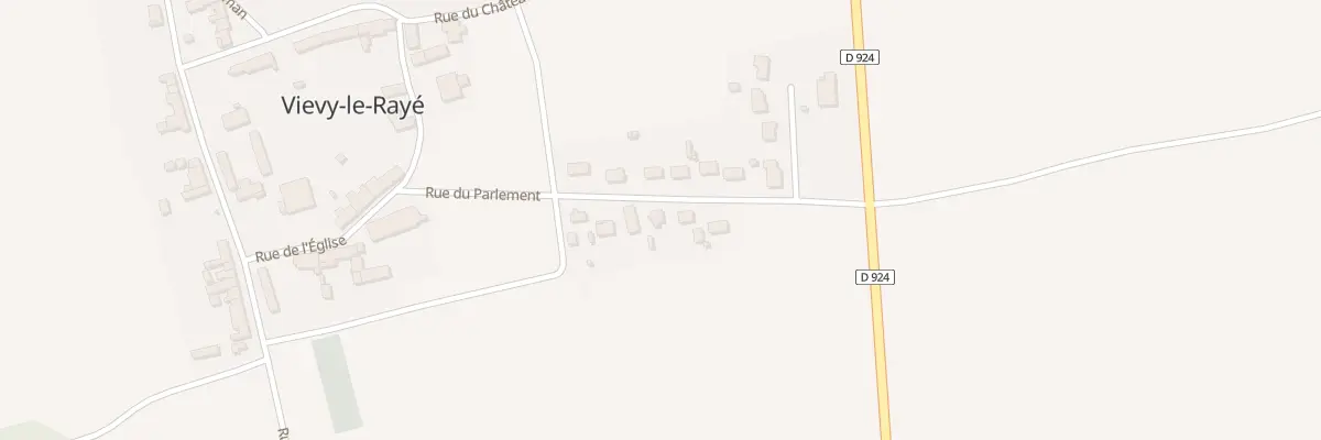 Plan du 7 Rue du Parlement à Vievy-le-Rayé