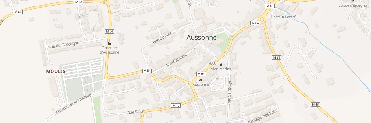 Plan du 47 Rue Cahuzac à Aussonne