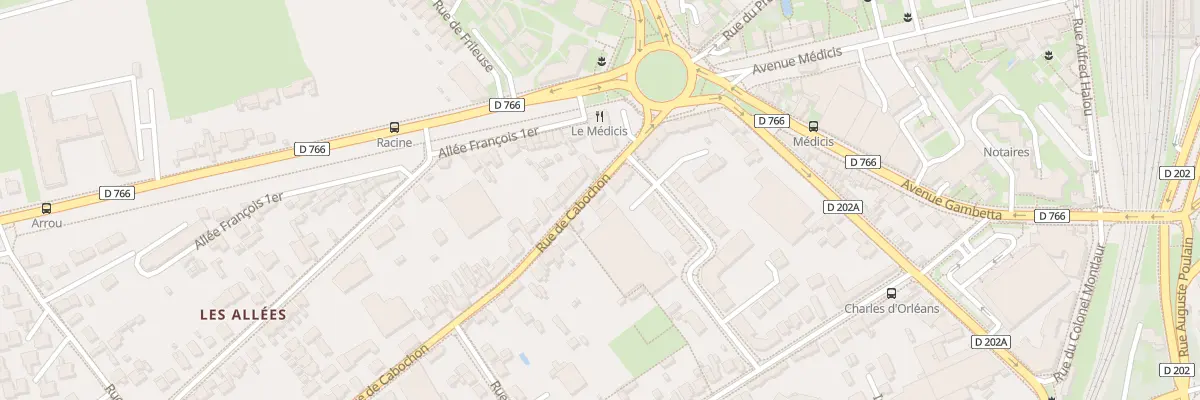 Plan du 8 Rue de Cabochon à Blois