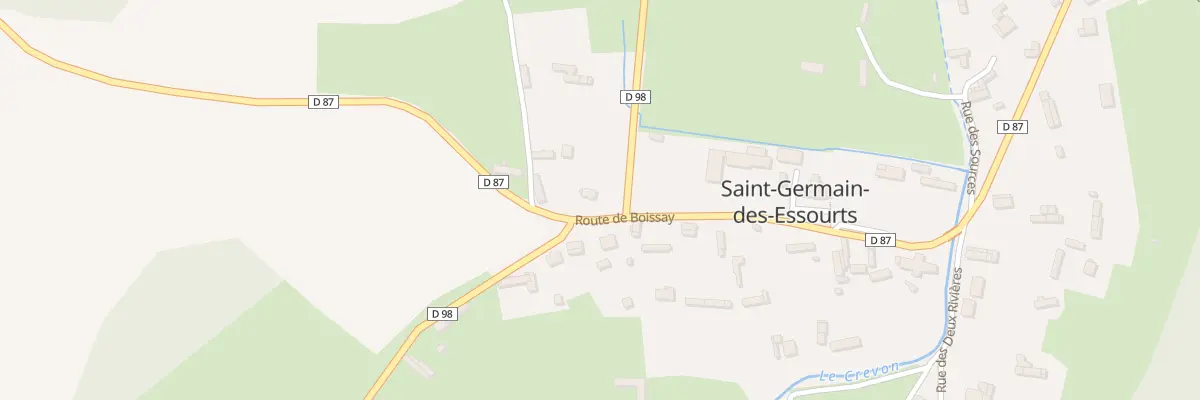 Plan du 1 Rte de Boissay à Saint-Germain-des-Essourts
