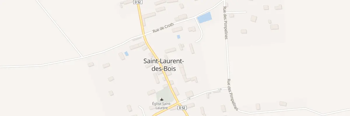 Plan du 4 Rue Grande à Saint-Laurent-des-Bois