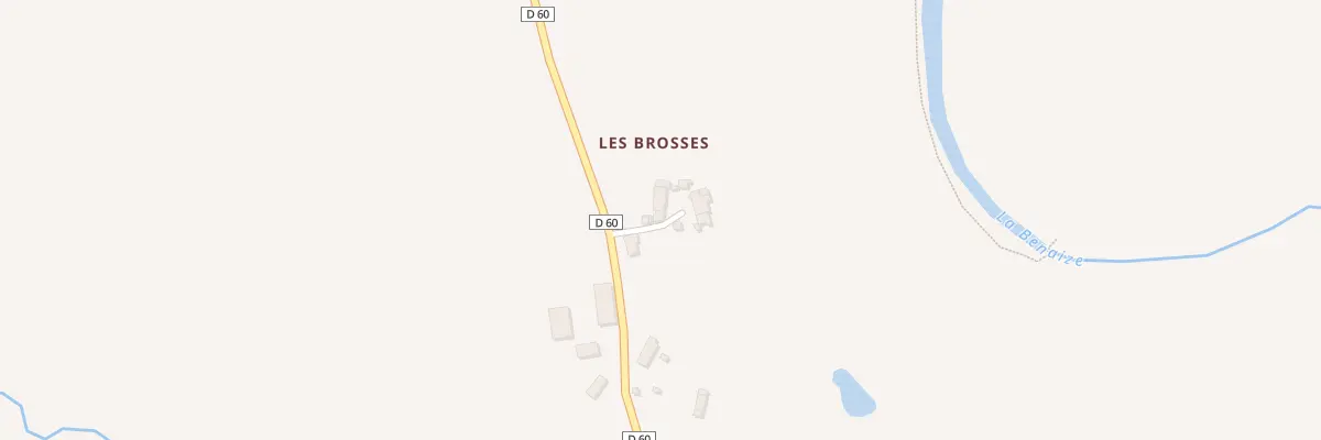 Plan du 18 Les Brosses à Mailhac-sur-Benaize