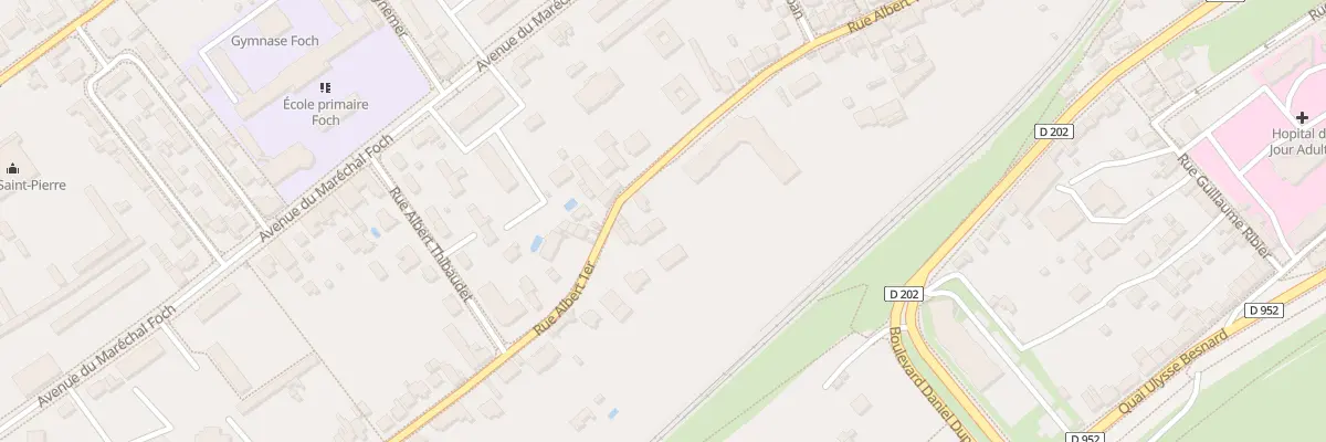 Plan du 34A Rue Albert 1er à Blois