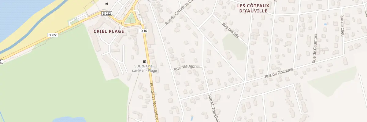 Plan du 3 Rue des Ajoncs à Criel-sur-Mer
