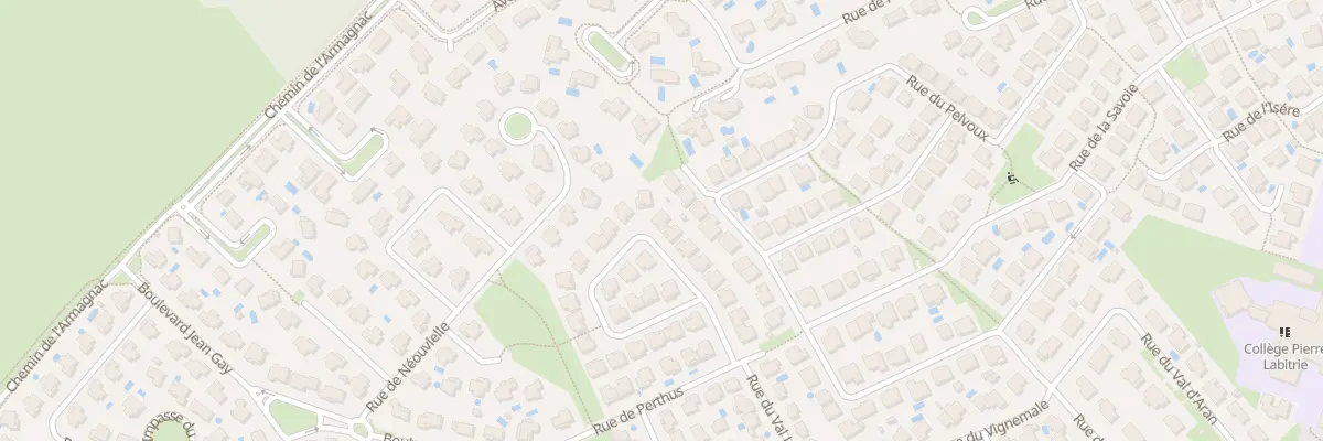Plan du 16 Rue du Pic de la Gela à Tournefeuille