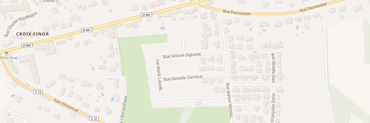 Plan du 9 Rue Simone Signoret à Panazol