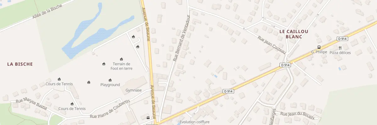 Plan du 14 Rue Bernard de Ventadour à Rilhac-Rancon