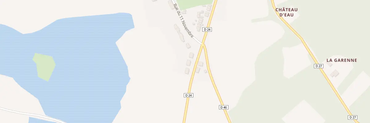 Plan du 30 Rue de la Croix Perchat à Migné