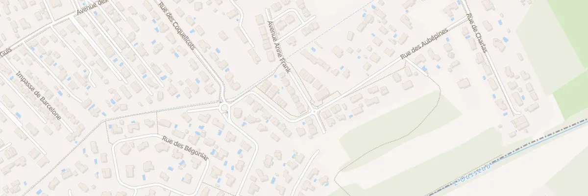 Plan du 31 Av Anne Frank à Plaisance-du-Touch