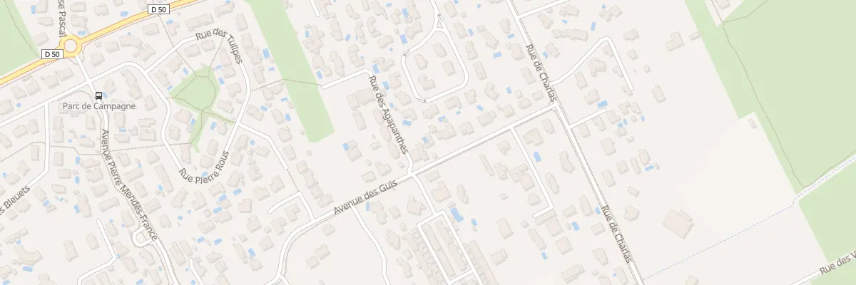 Plan du 93 Av des Guis à Plaisance-du-Touch