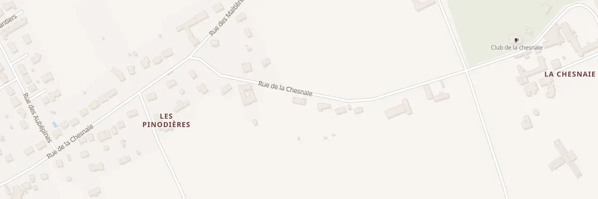 Plan du 58 Rue de la Chesnaie à Chailles