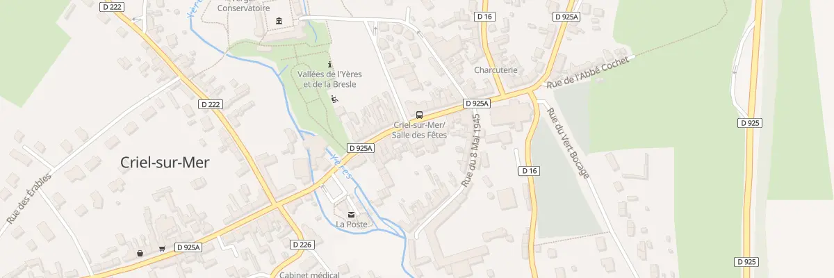 Plan du 68 Rue de la Libération à Criel-sur-Mer