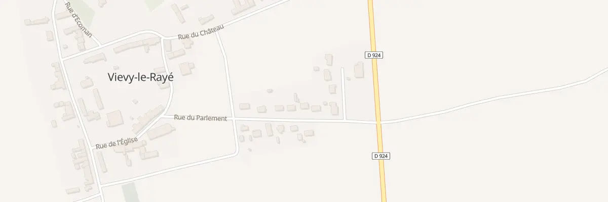Plan du 10 Rue du Parlement à Vievy-le-Rayé