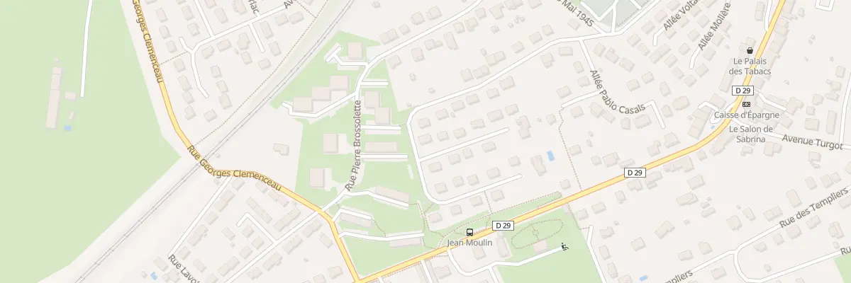 Plan du 25 Rue des Saignes au Palais-sur-Vienne