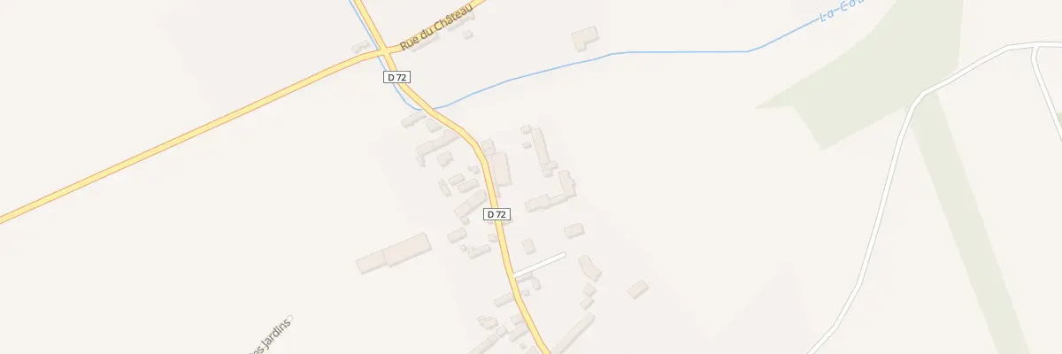 Plan du 5 Rte de Dreux à Louye