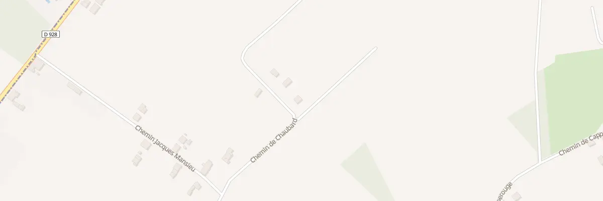 Plan du 582 Che de Chaubard à Montauban