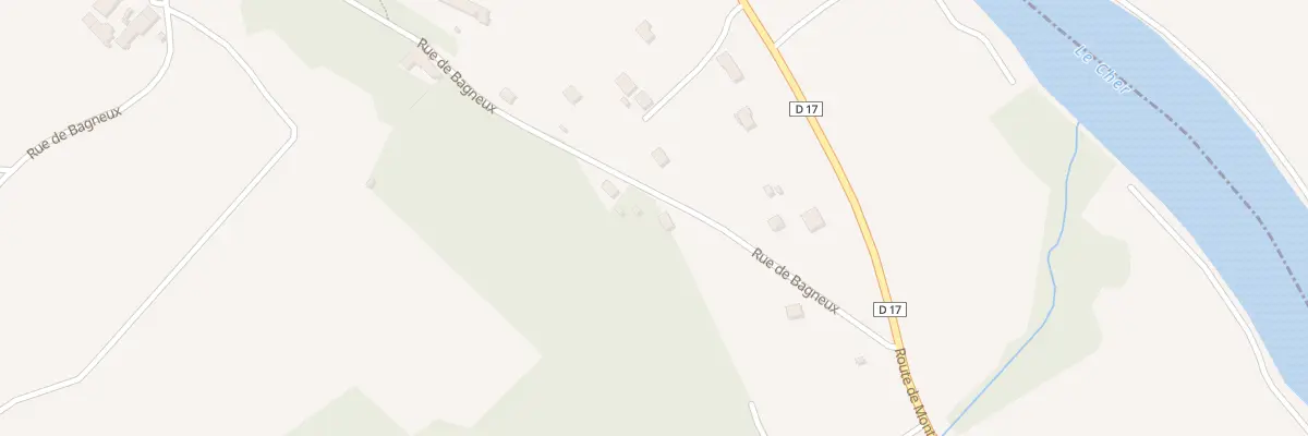 Plan du 3 Rue de Bagneux à Mareuil-sur-Cher