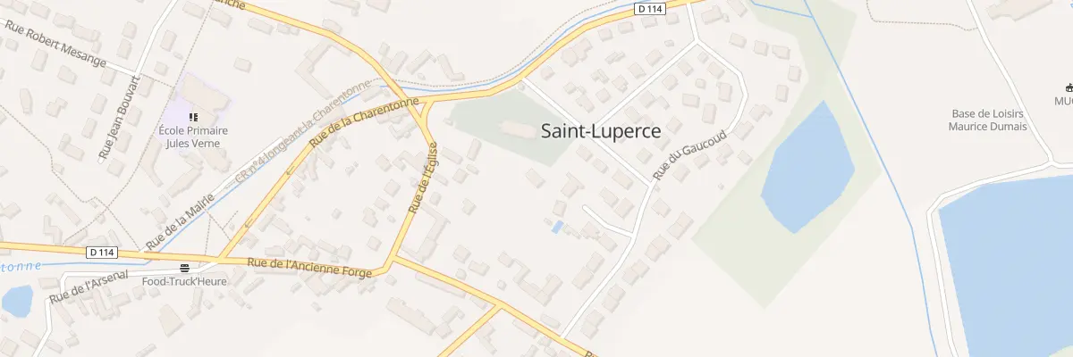 Plan du 2B Rue des Peupliers à Saint-Luperce