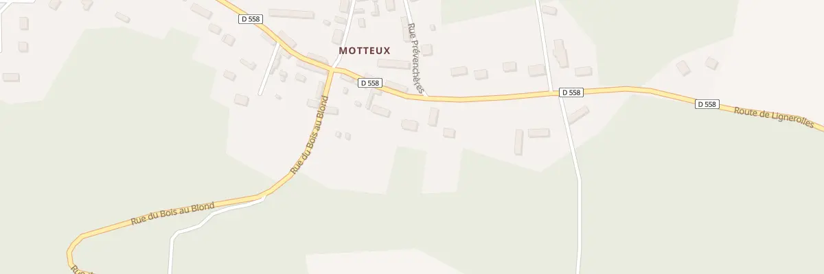 Plan du 44 Rte de Lignerolles à Marcilly-sur-Eure